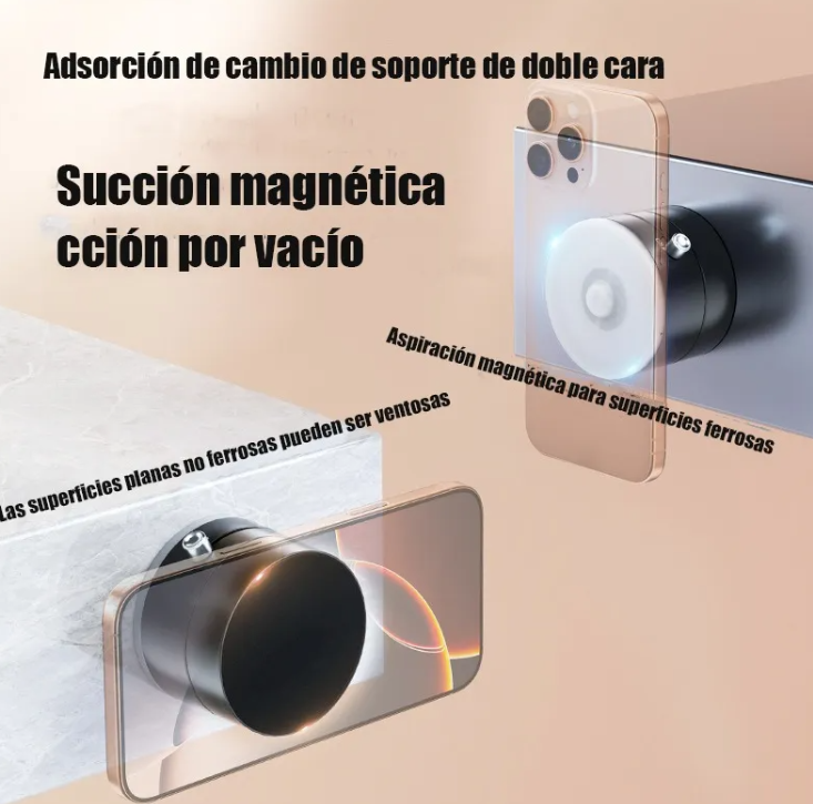 Soporte Magnetico Celular Con Ventosa